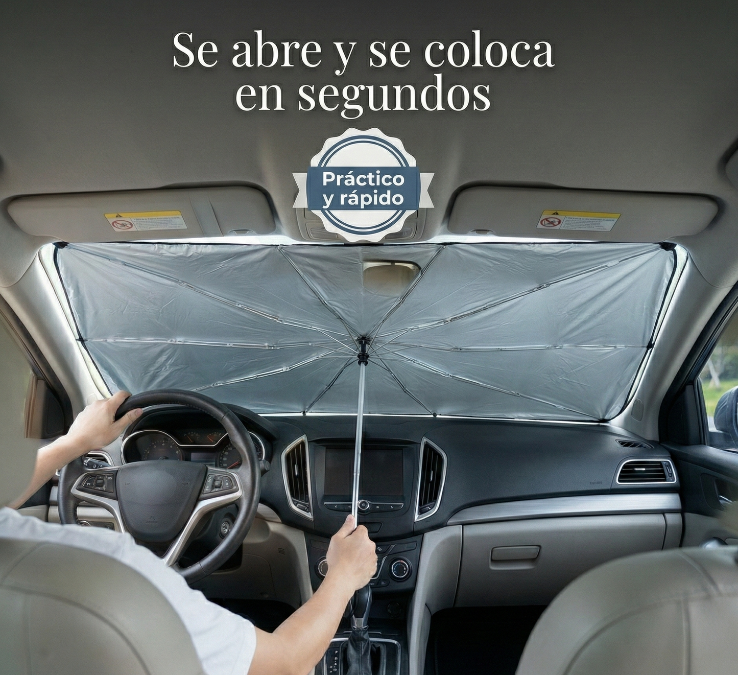 SOMBRILLA "ANTI-CALOR" PARA TU AUTO